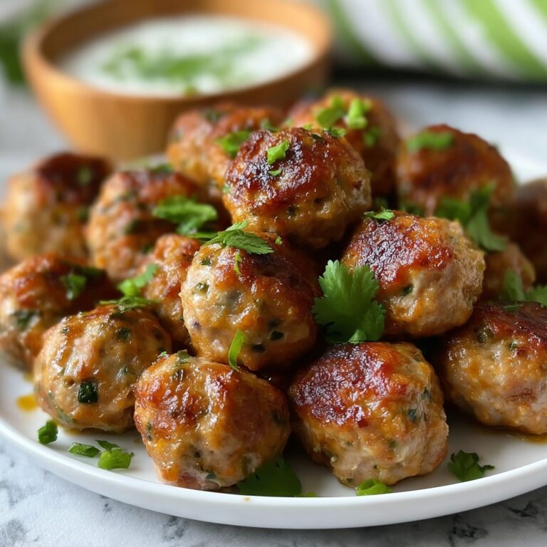 Air Fryer Greek Meatballs Recipe