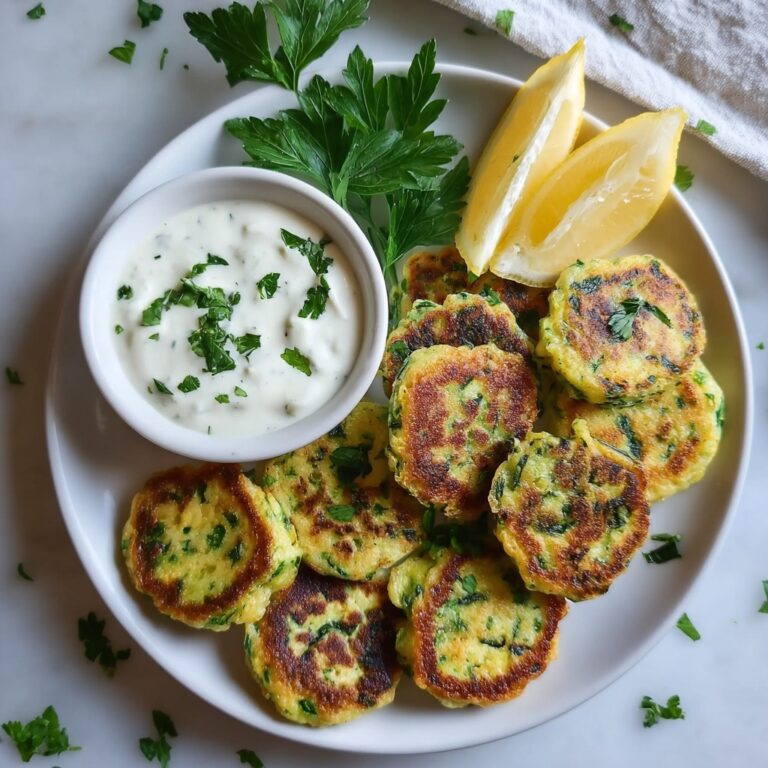 Crispy Air Fryer Zucchini Fritters Recipe