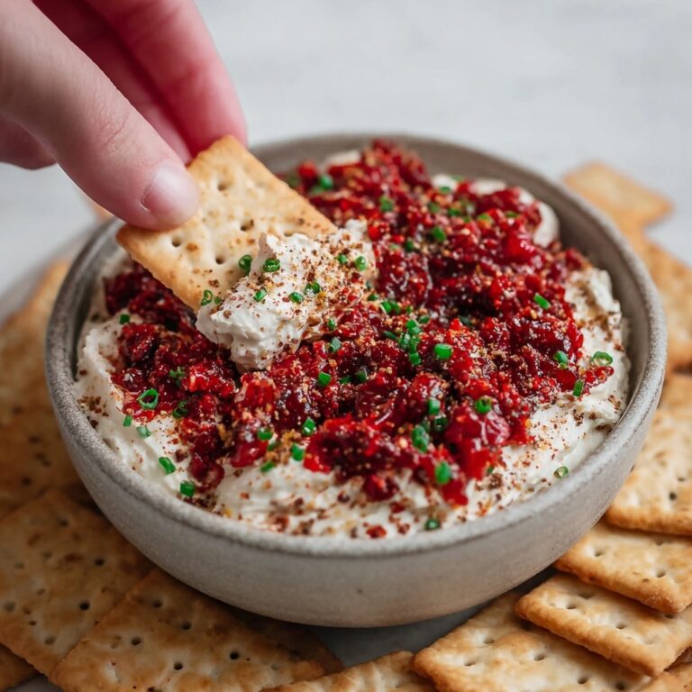 Cranberry Jalapeño Cream Cheese Dip Recipe