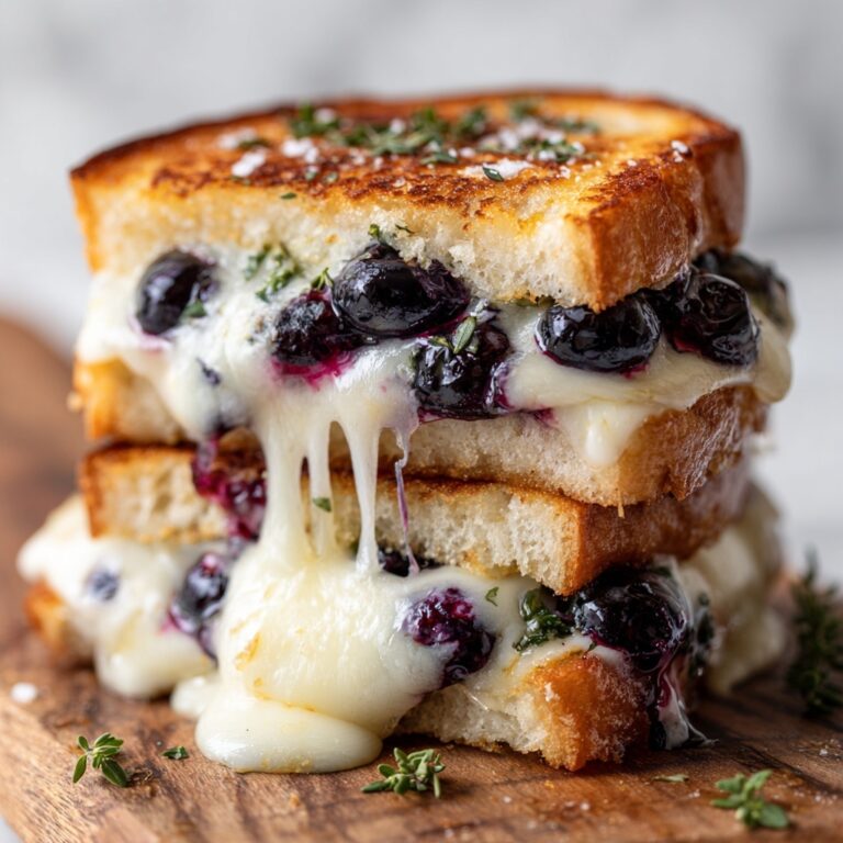 Blueberry Brie Grilled Cheese Recipe