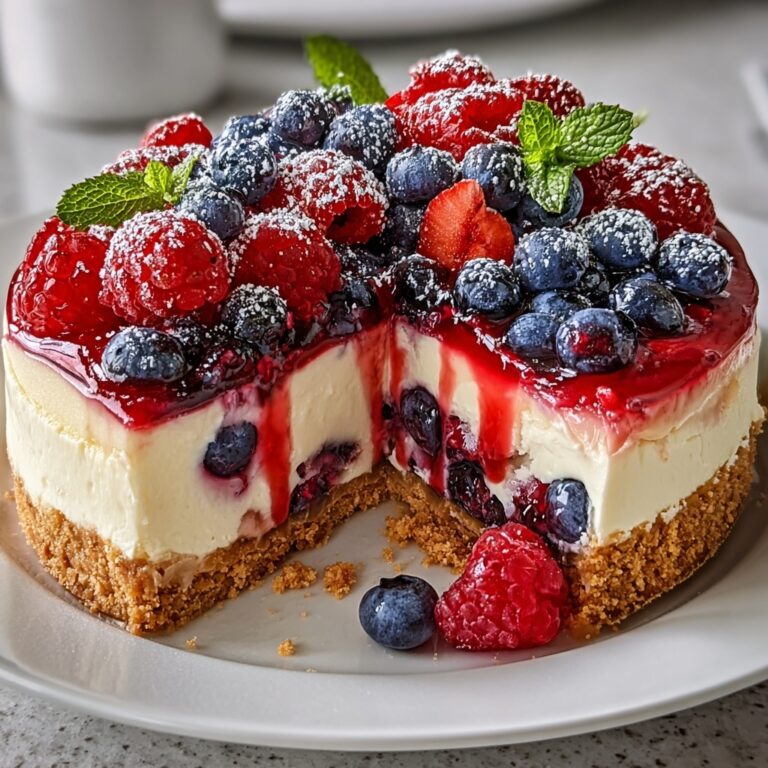 Decadent Vanilla Berry Cheesecake Recipe