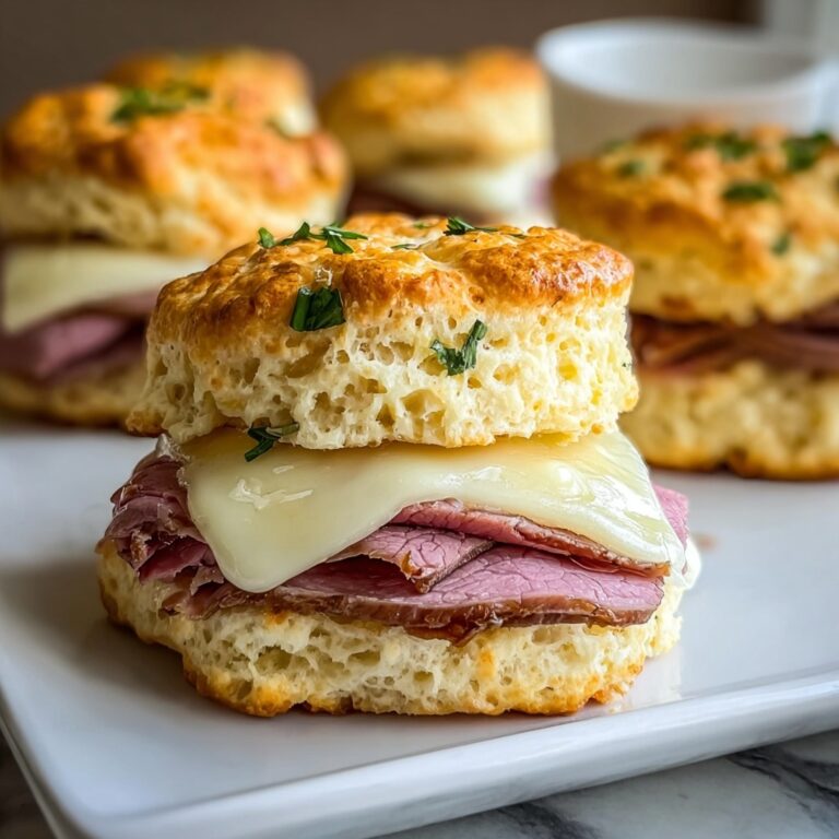 Baked French Dip Biscuits Recipe