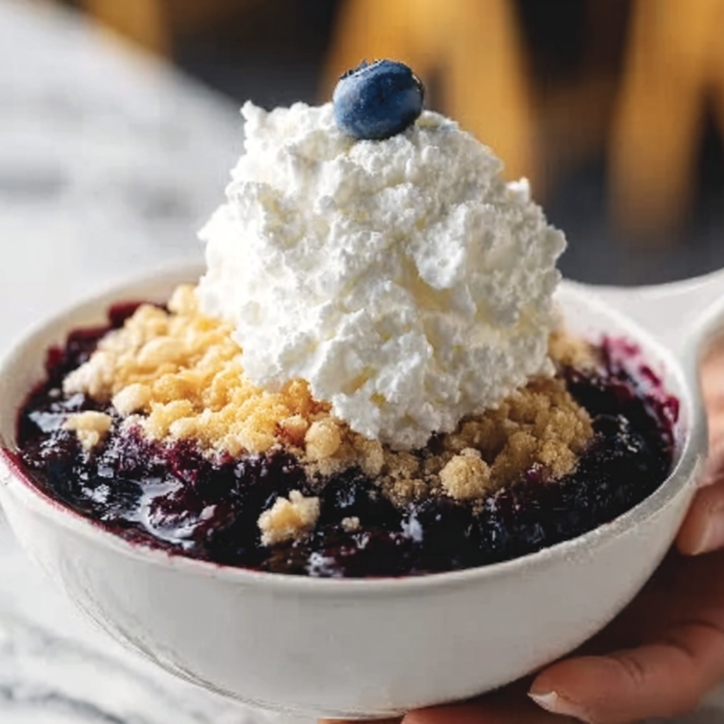 Blueberry Cobbler Recipe - Recipe Image