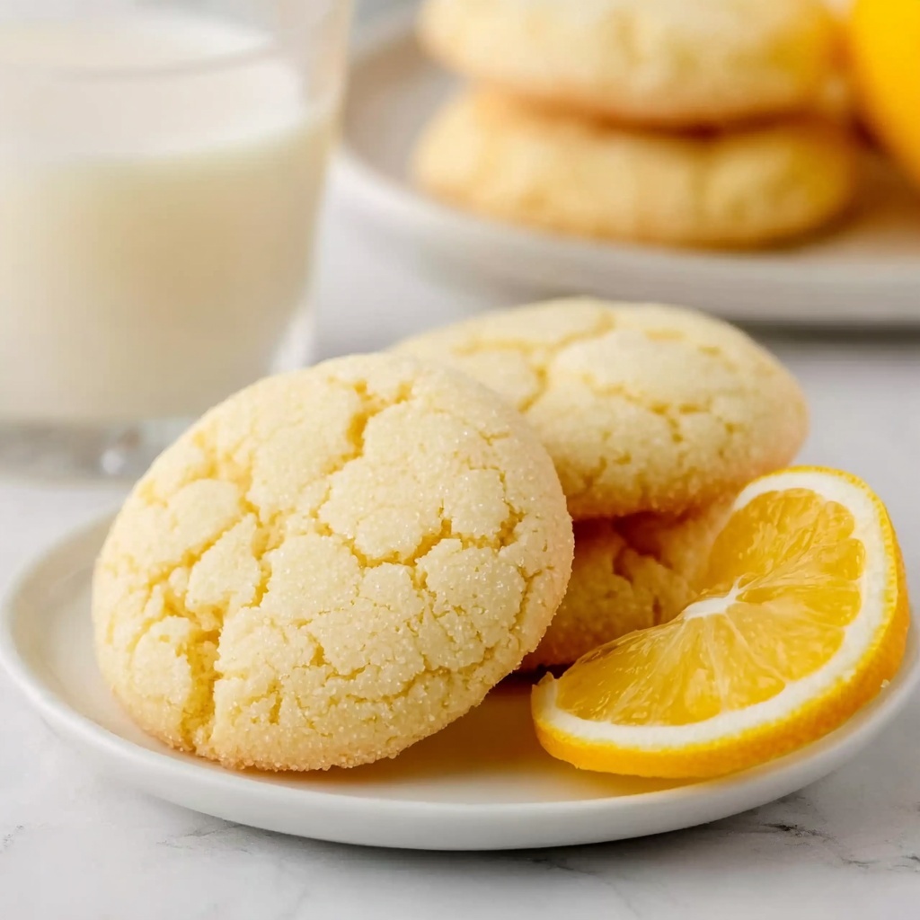 Lemon Sugar Cookies Recipe - Recipe Image