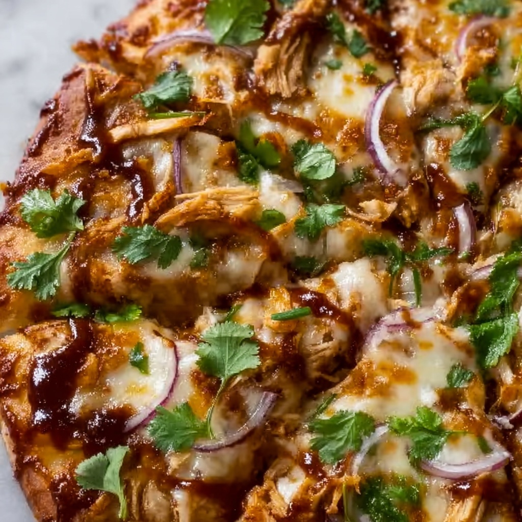 BBQ Chicken Pizza Delight Recipe - Recipe Image