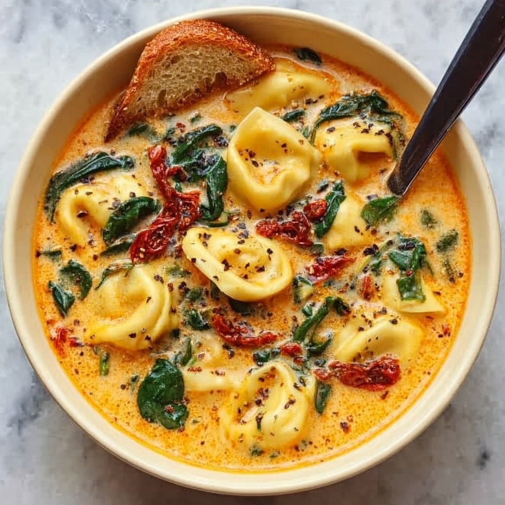 Creamy Tuscan Chicken Soup Recipe - Recipe Image