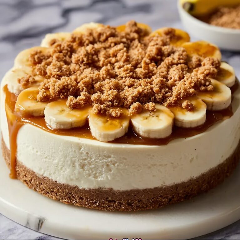 Banana Pudding Crunch Cheesecake Recipe