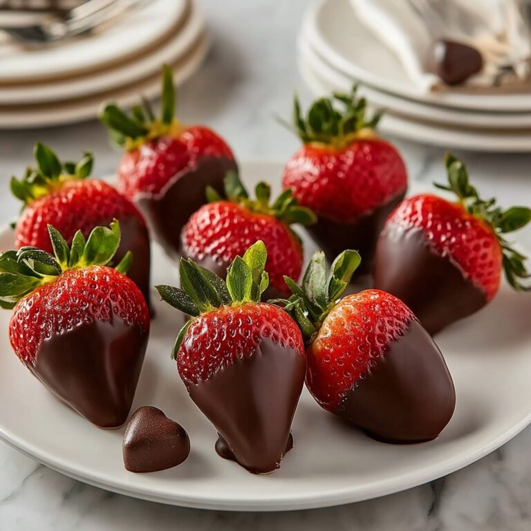 Chocolate-Covered Strawberries Recipe: A Quick Romantic Treat Recipe