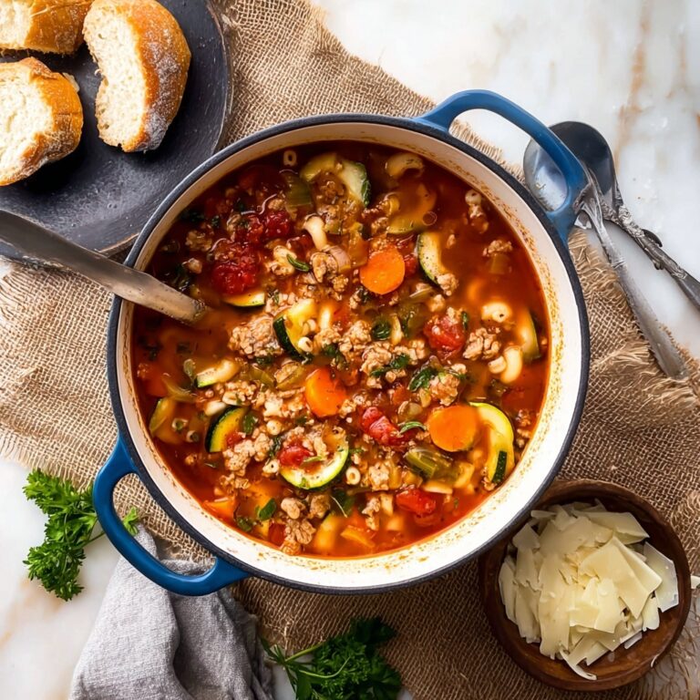 Italian Sausage and Zucchini Soup Recipe