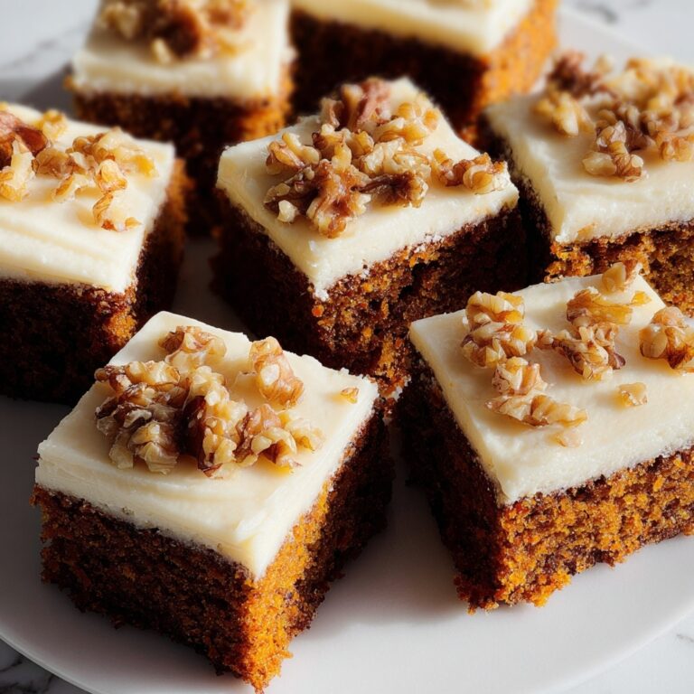 Carrot Cake Bars with Cream Cheese Frosting Recipe