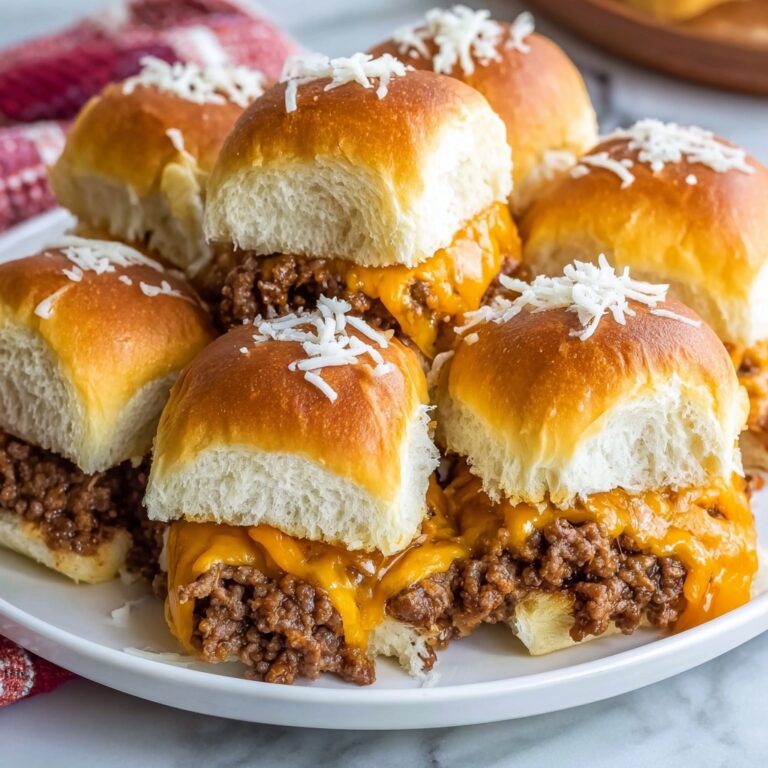 Cheeseburger Sliders with Hawaiian Rolls: A Tasty Twist! Recipe