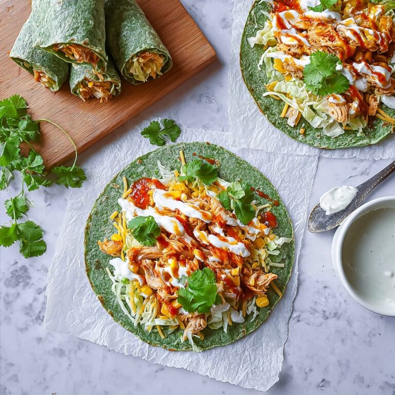 BBQ Chicken Wraps Recipe