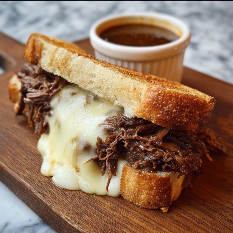 Crockpot French Dip Sandwiches Recipe