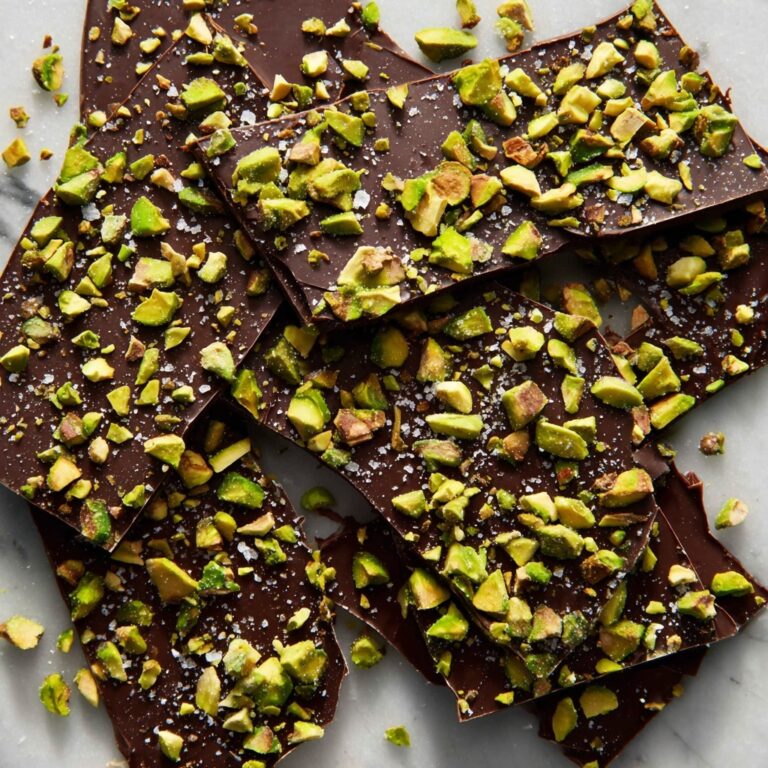 Pistachio Cranberry Chocolate Bark Recipe