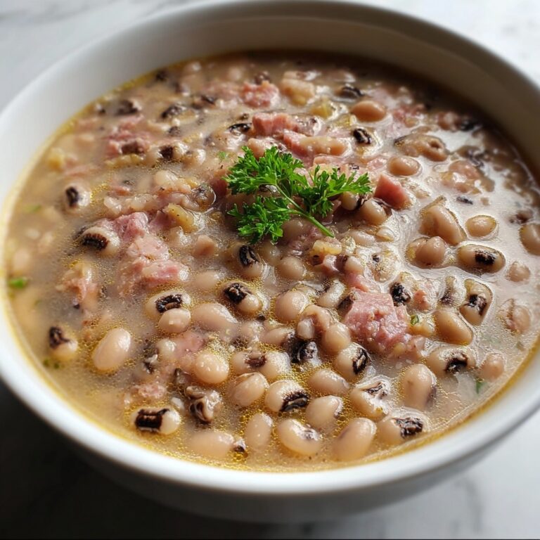 Slow Cooker and Instant Pot Black Eyed Peas with Beef Hock Recipe