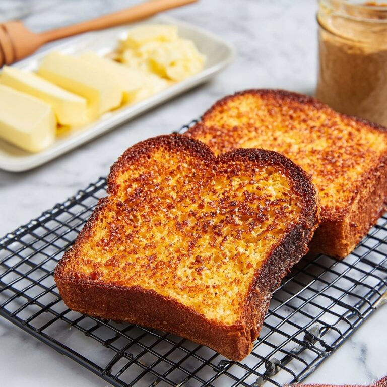 Brown Sugar Caramelized Toast Recipe