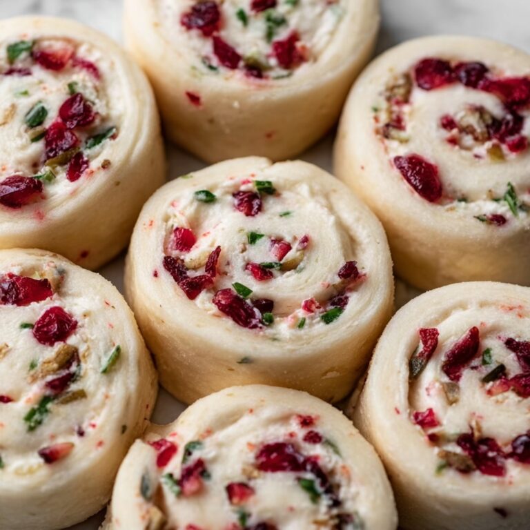 Cranberry Feta Pinwheel Recipe