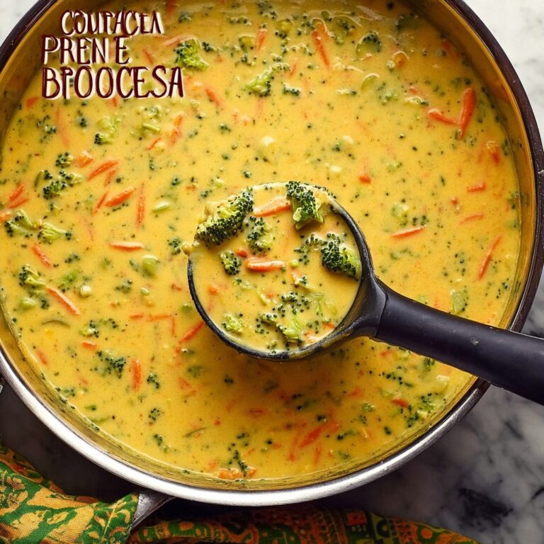 Copycat Panera Broccoli Cheese Soup Recipe