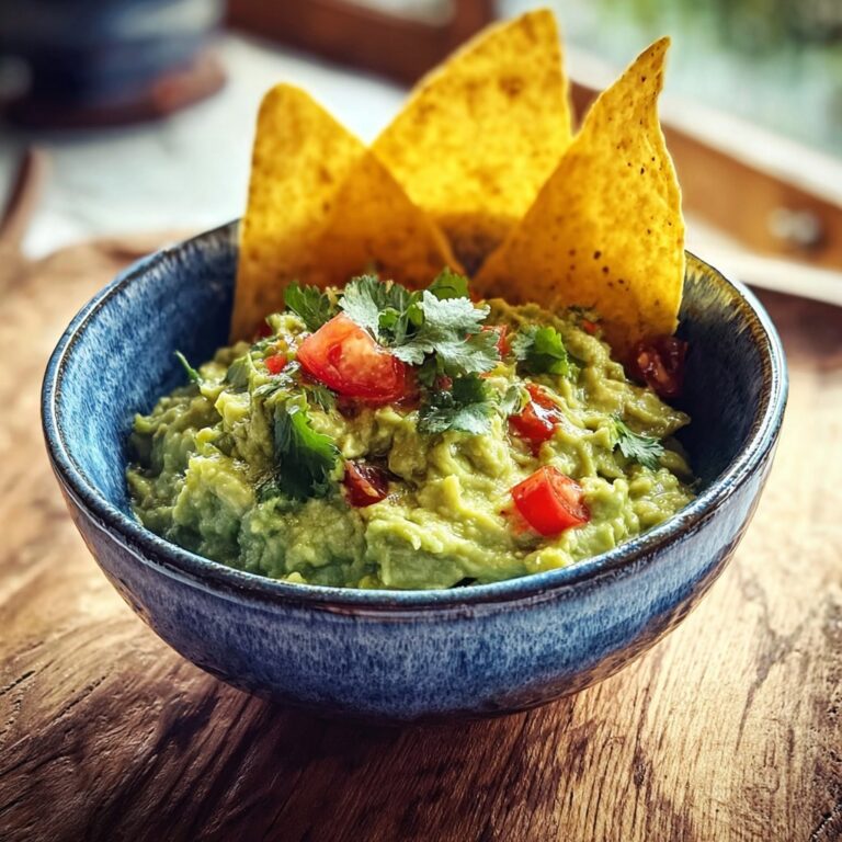 Fresh Avocado Guacamole Recipe
