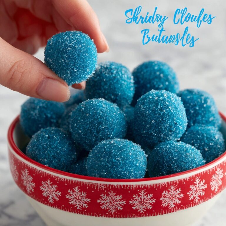 Blue Christmas Truffles Recipe