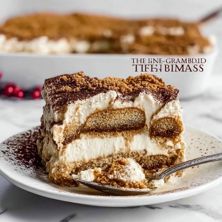 Easy Gingerbread Tiramisu Recipe