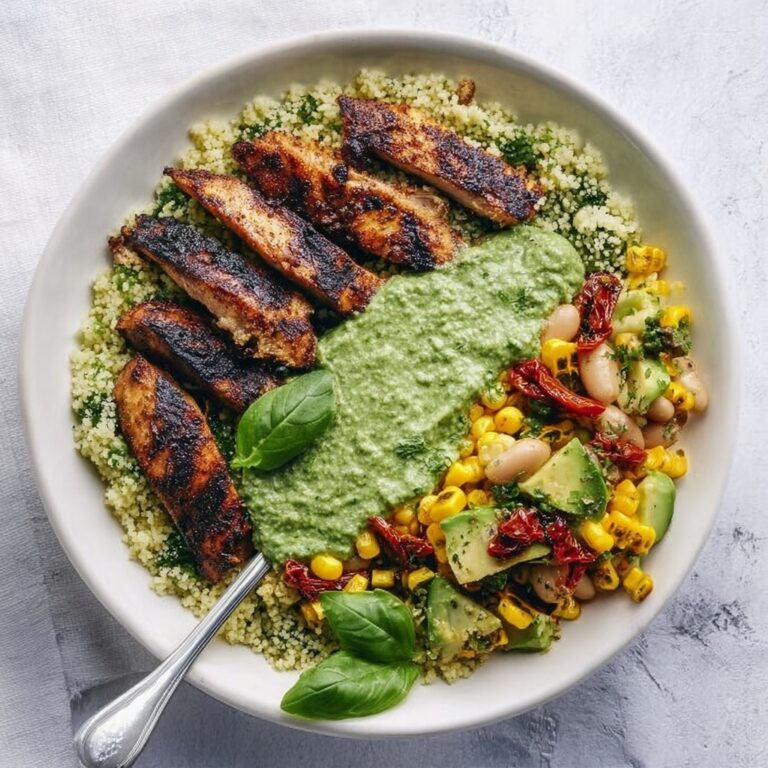 Pesto Chicken with Corn & Bean Salsa Recipe