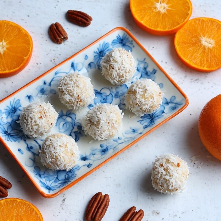 Orange Blossom Balls Recipe
