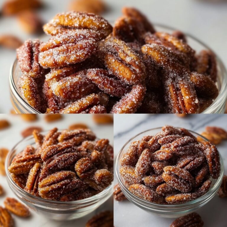 Cinnamon Sugar Candied Nuts Recipe