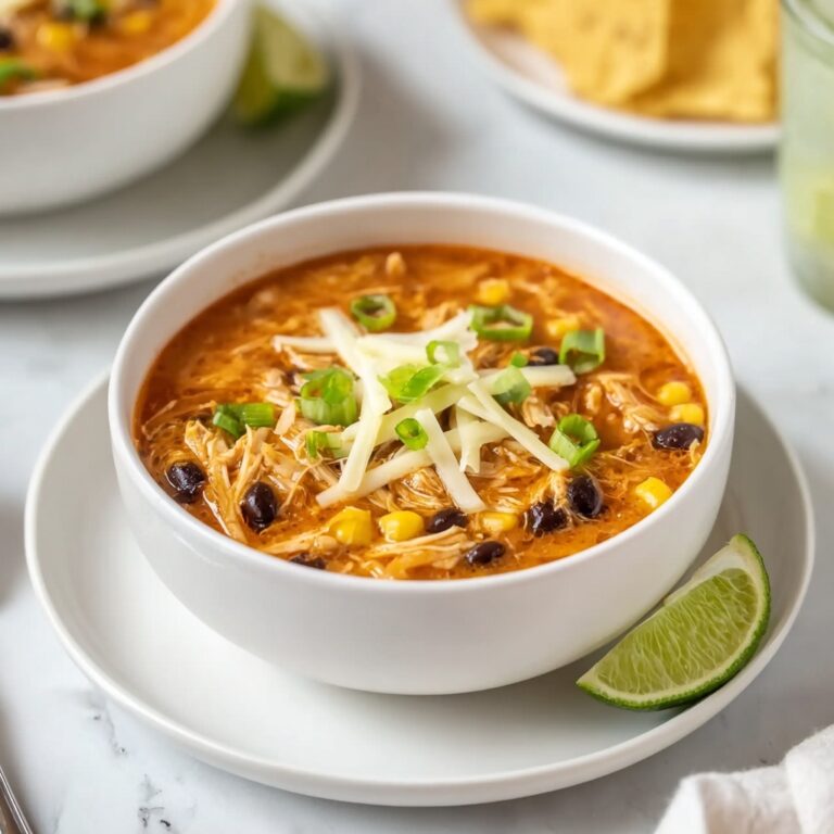 High Protein Chicken Taco Soup That’s Easy & Delicious Recipe