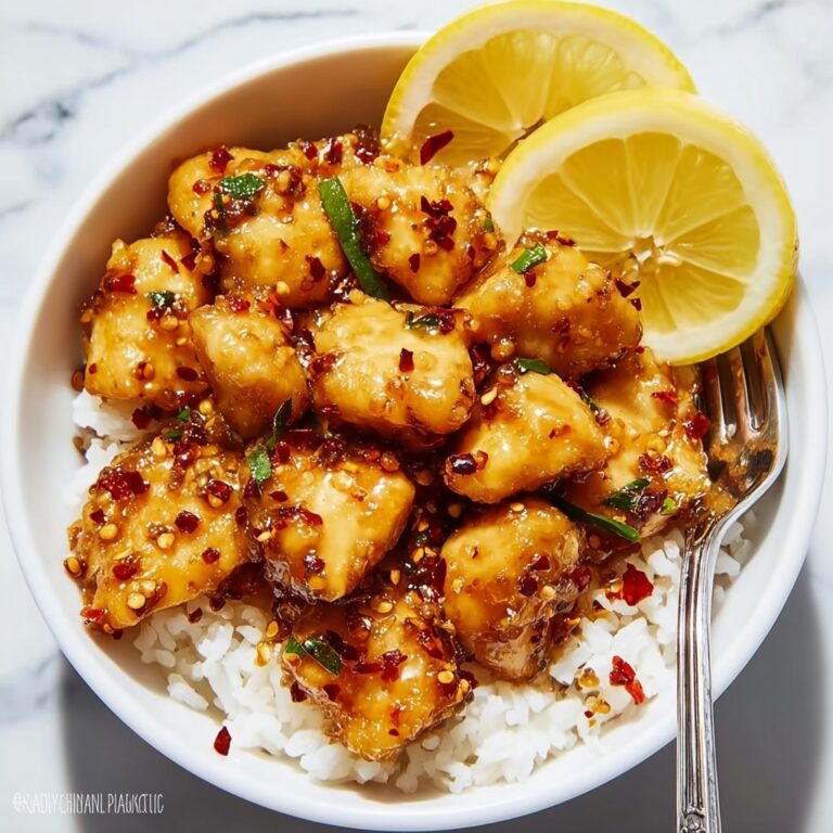Lemon Garlic Chicken Bites Recipe