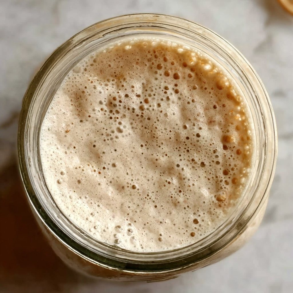 How to Make a Basic Sourdough Starter from Scratch Recipe - Recipe Image