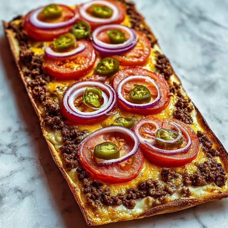 Cheeseburger Flatbreads Recipe: A Quick and Delicious Meal Recipe