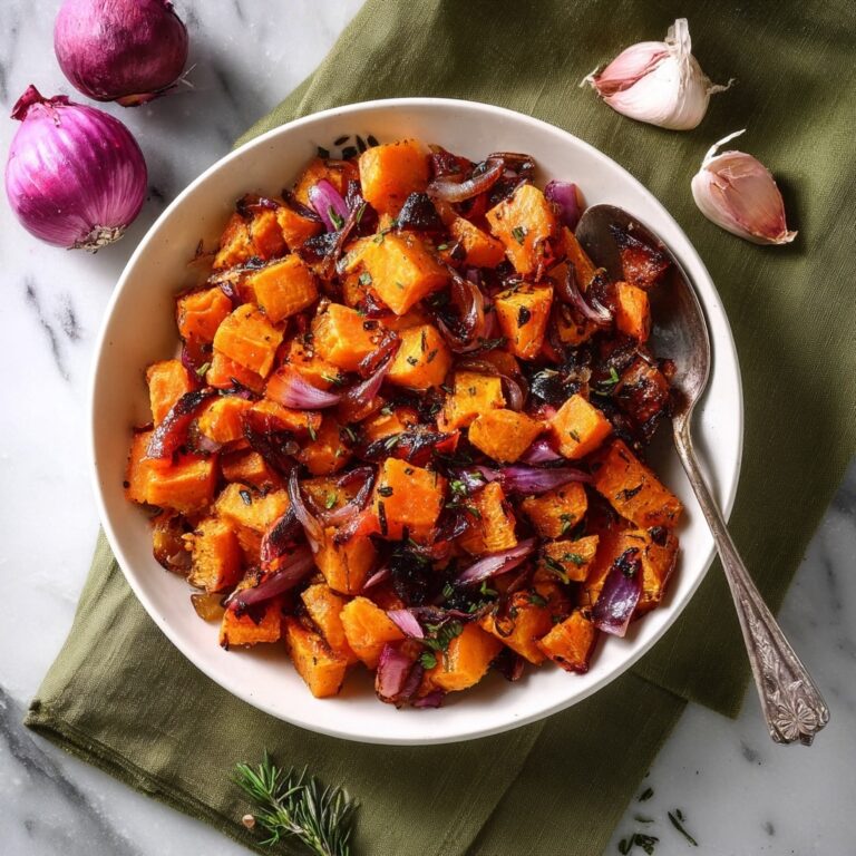 Roasted Butternut Squash & Sweet Potatoes With Rosemary Recipe