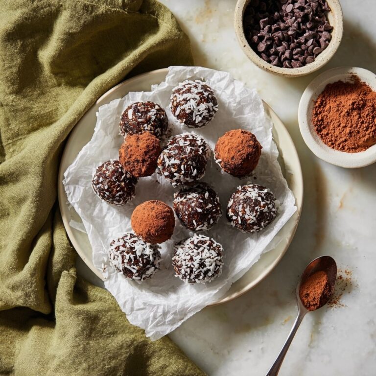 Quick & Easy Mint Chocolate Energy Balls Recipe