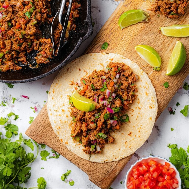Crockpot Mexican Pulled Pork Tortillas Recipe