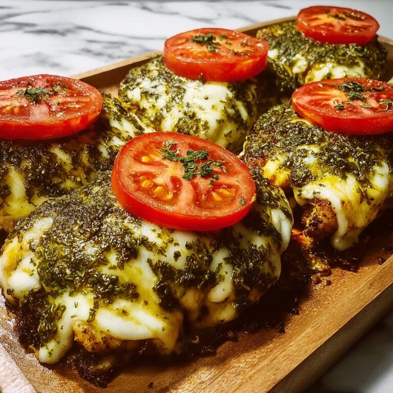 4 Ingredient Pesto Chicken Recipe