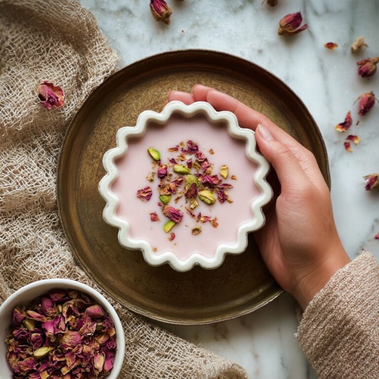 Vegan Rose Basundi: Creamy Dairy-Free Indian Dessert Recipe