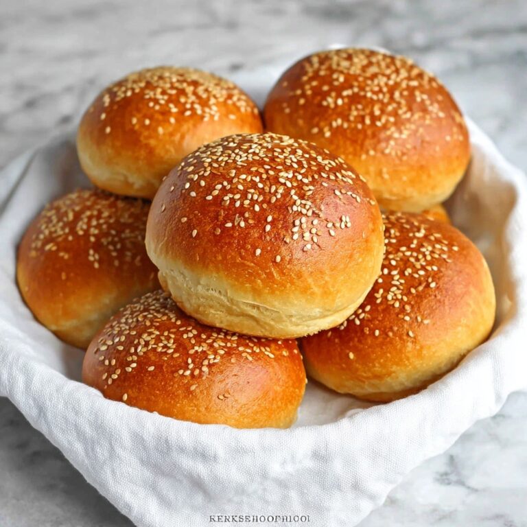 Homemade Hamburger Buns Recipe