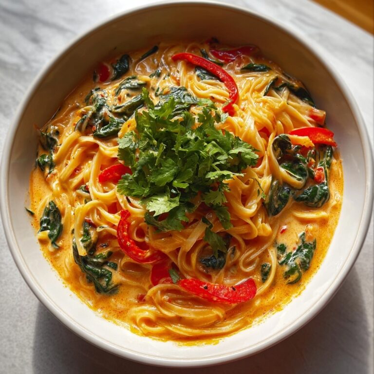 Spicy Coconut Noodles Recipe