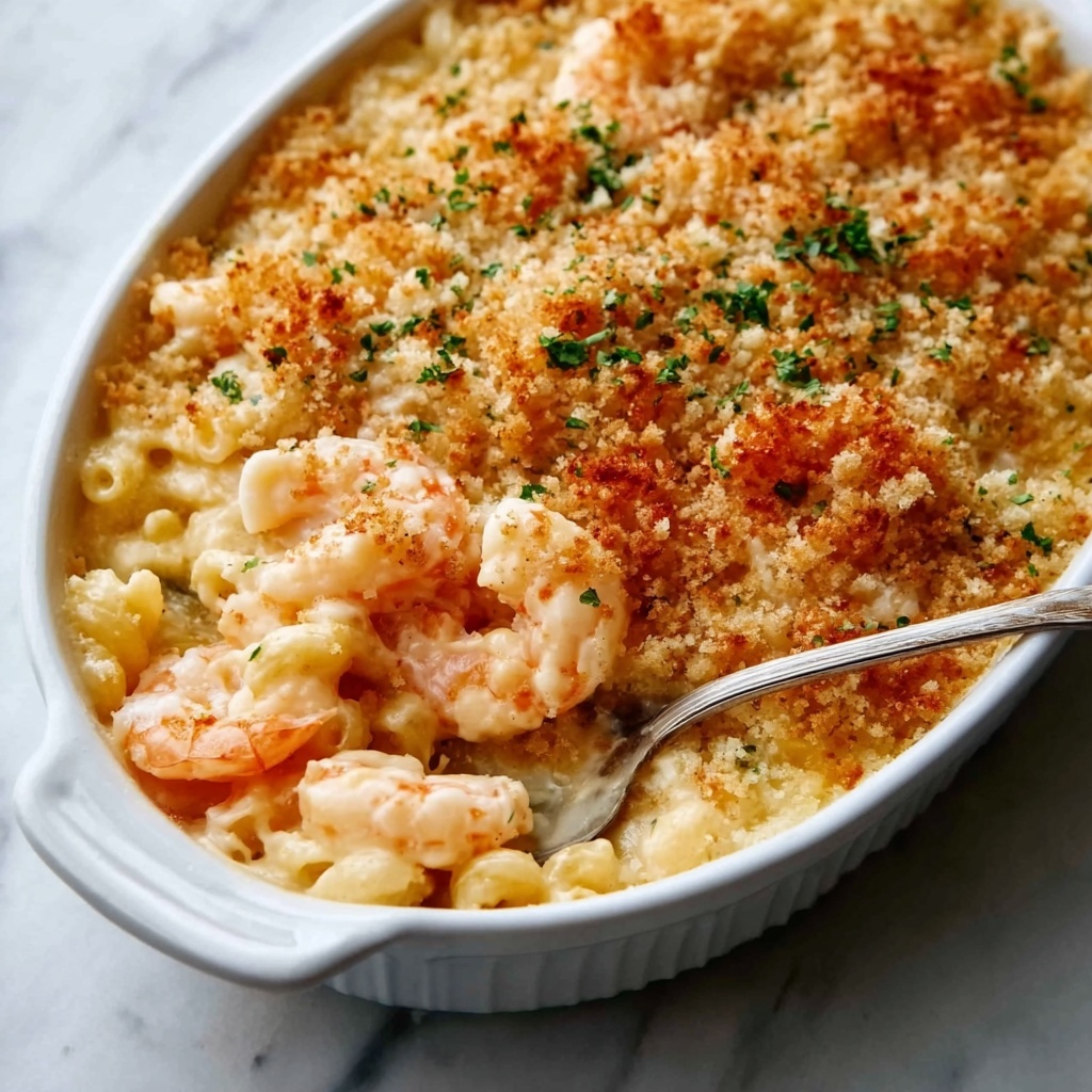 Shrimp and Crab Seafood Casserole Recipe - Recipe Image