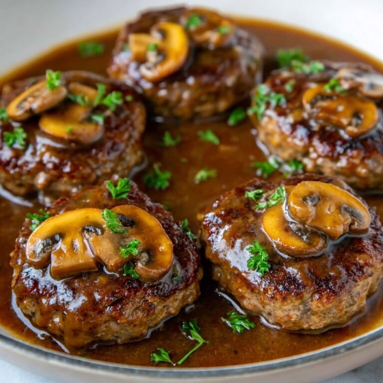 Easy Homemade Salisbury Steak Recipe