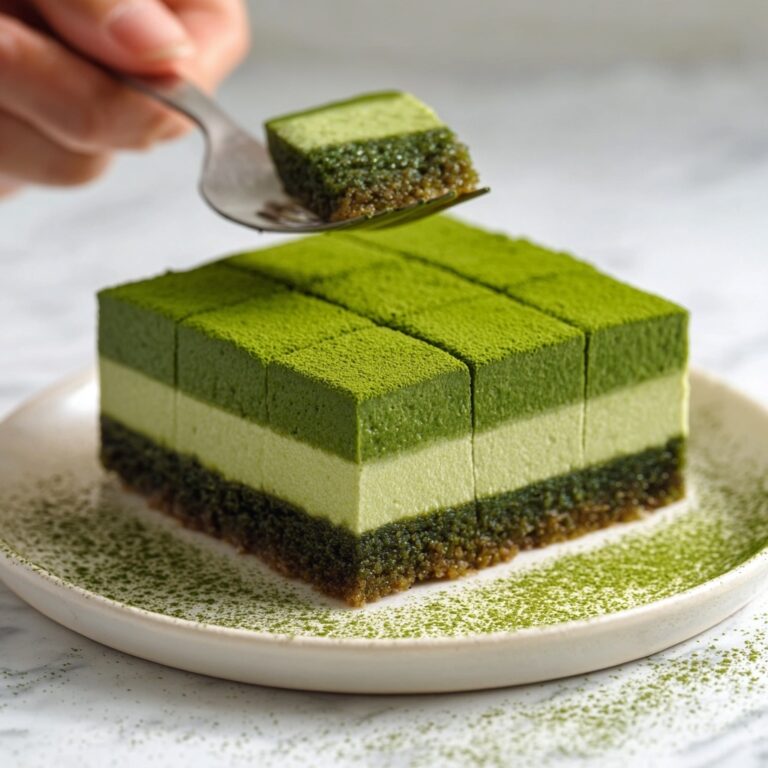 Green Tea Mini Cakes Recipe