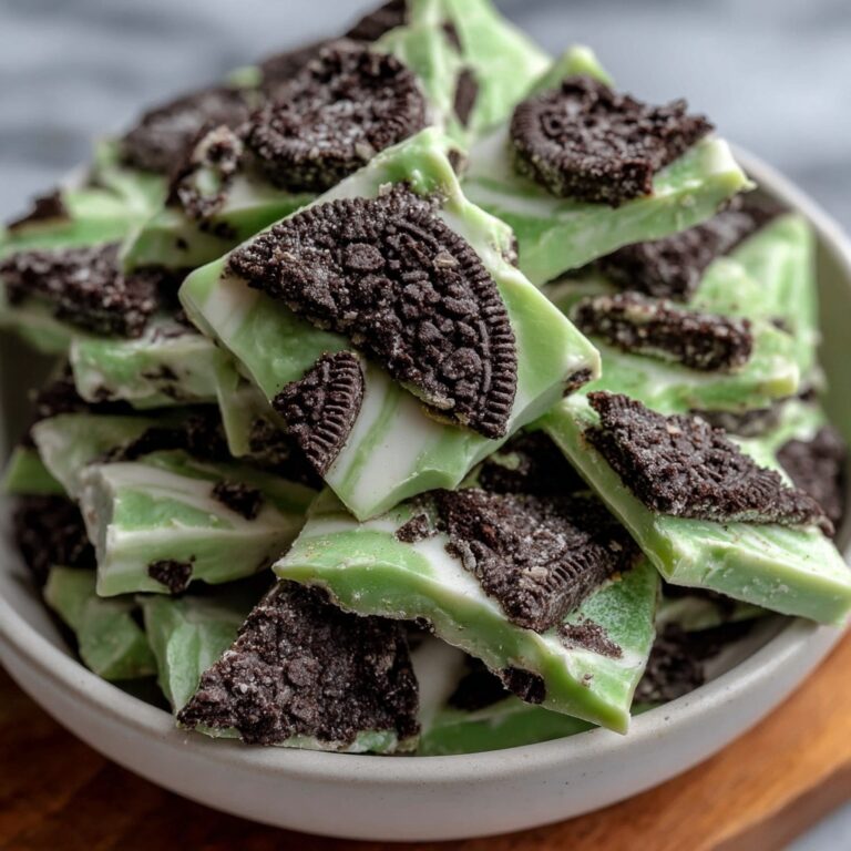 Mint Oreo White Bark Recipe