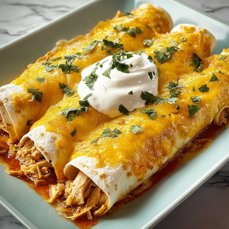 Easy Low Calorie High Protein Creamy Chilli Chicken Enchiladas Recipe