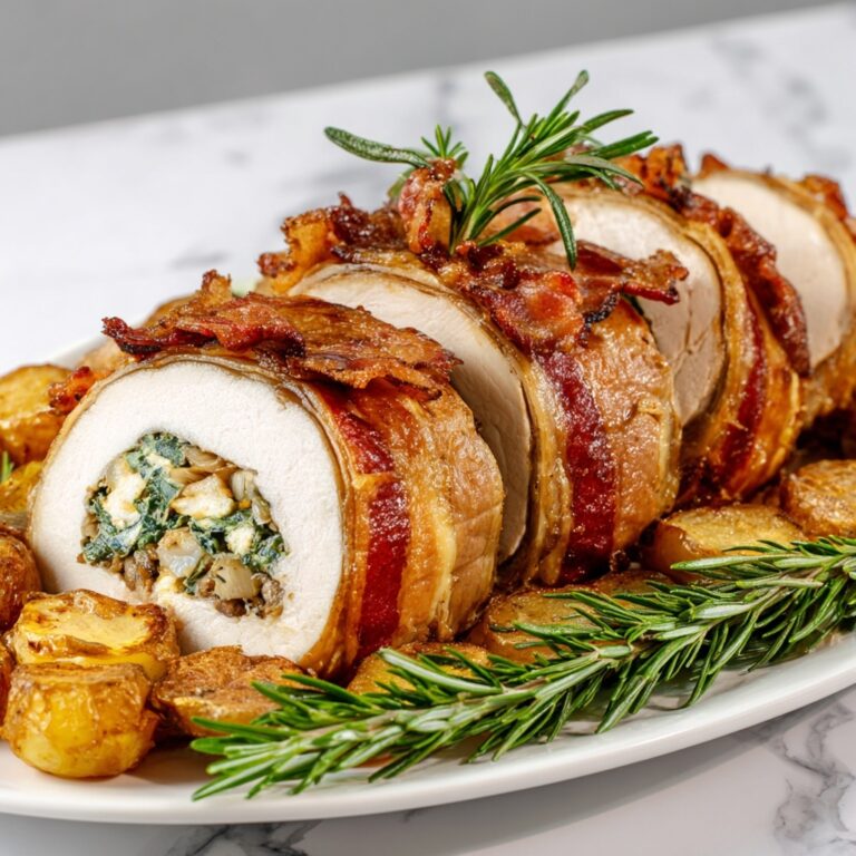 Delicious Christmas Stuffed Beef Roast Recipe