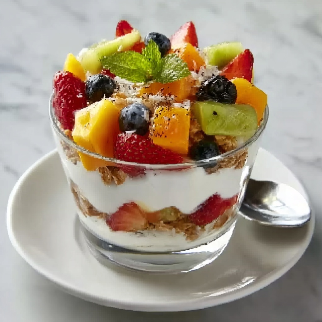 Refreshing Breakfast Fruit Salad Recipe - Recipe Image