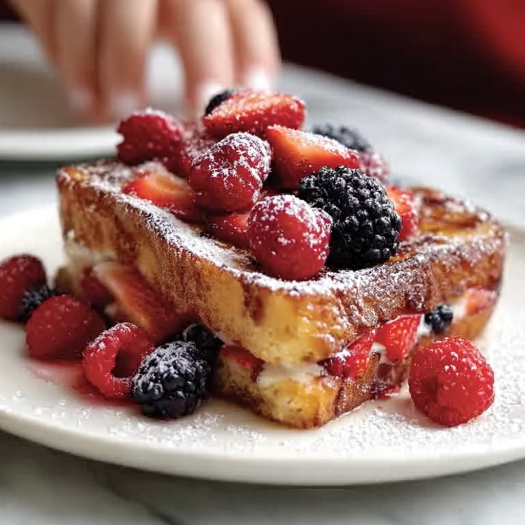 Berry French Toast Casserole Recipe - Recipe Image