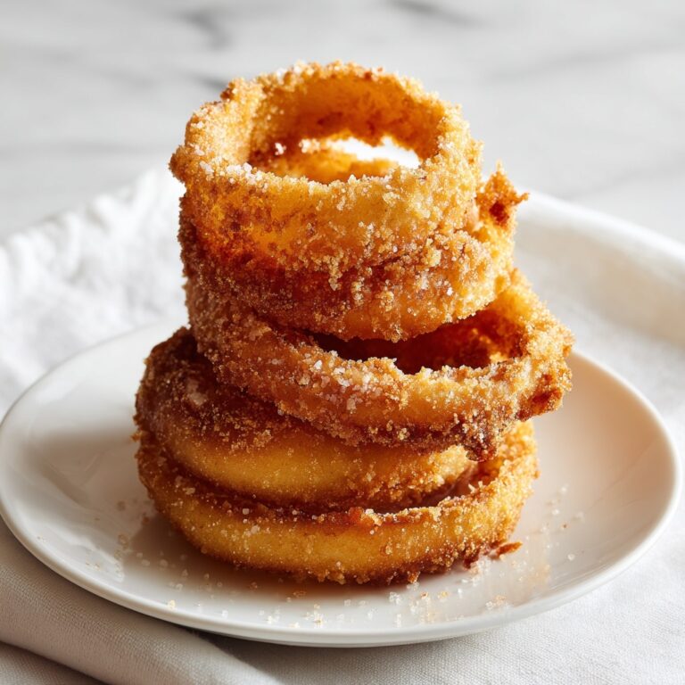 Crispy Homemade Onion Rings Recipe