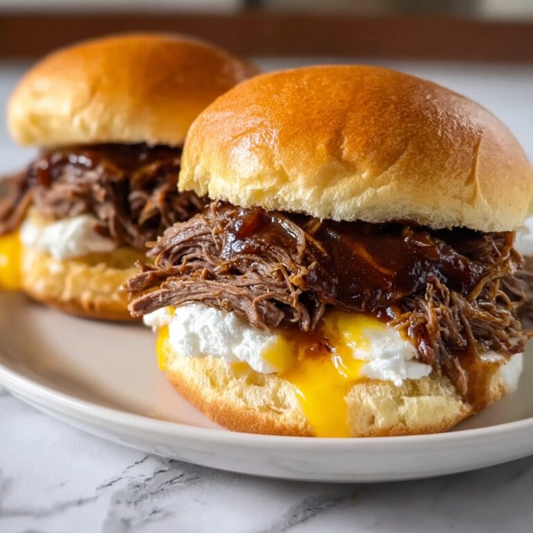 BBQ Brisket Melts Recipe