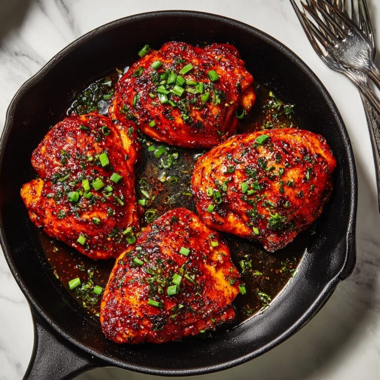 Chicken Diablo: Easy Sweet and Spicy Skillet Dinner Recipe